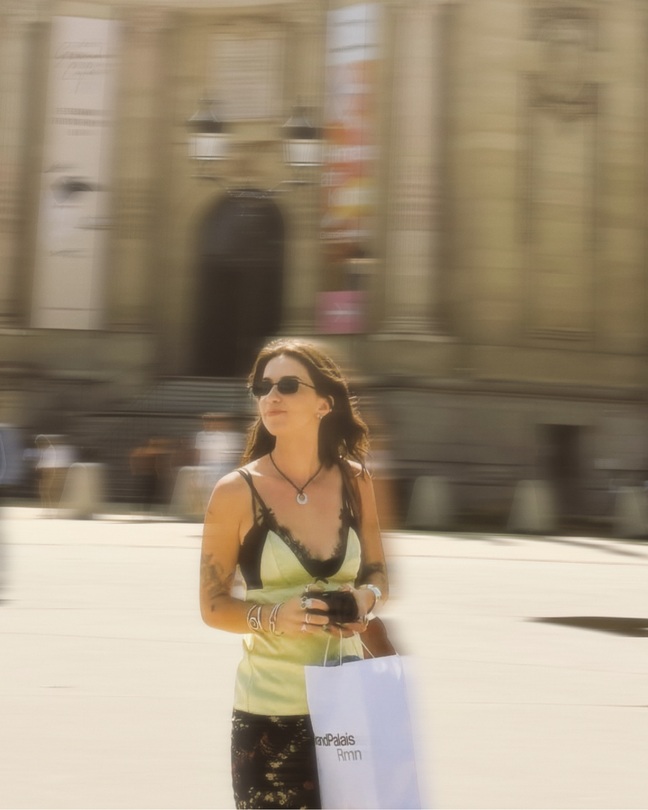 A creative afternoon on a city street